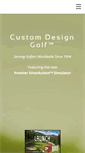 Mobile Screenshot of customdesigngolf.com